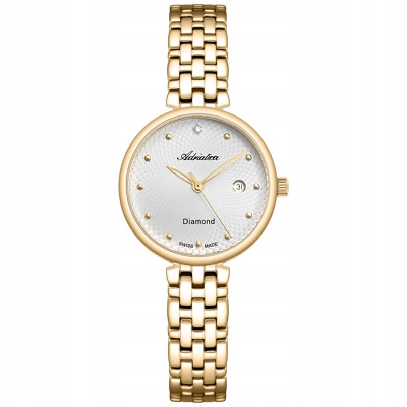 Dámské hodinky Adriatica A3543.1143DQ zlaté