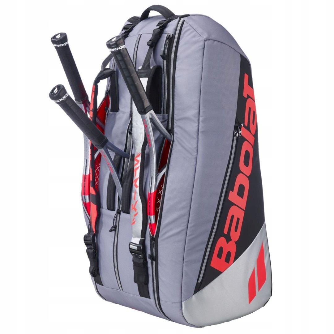 Tenisová taška na rakety Babolat Pure Strike Carbon Grey X9