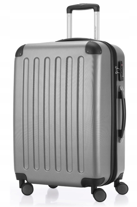 Hauptstadtkoffer Spree Walizka twarda średnia 24'' szara Q