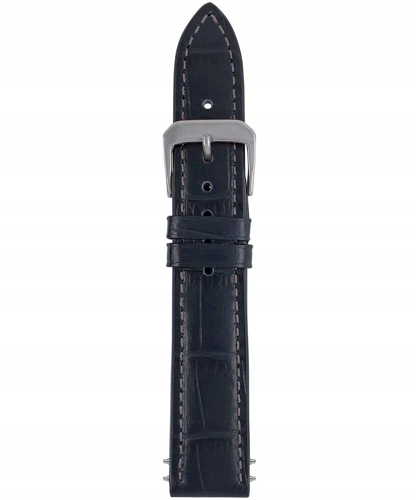 Kožený opasek Zeppelin černý, 18,00 mm