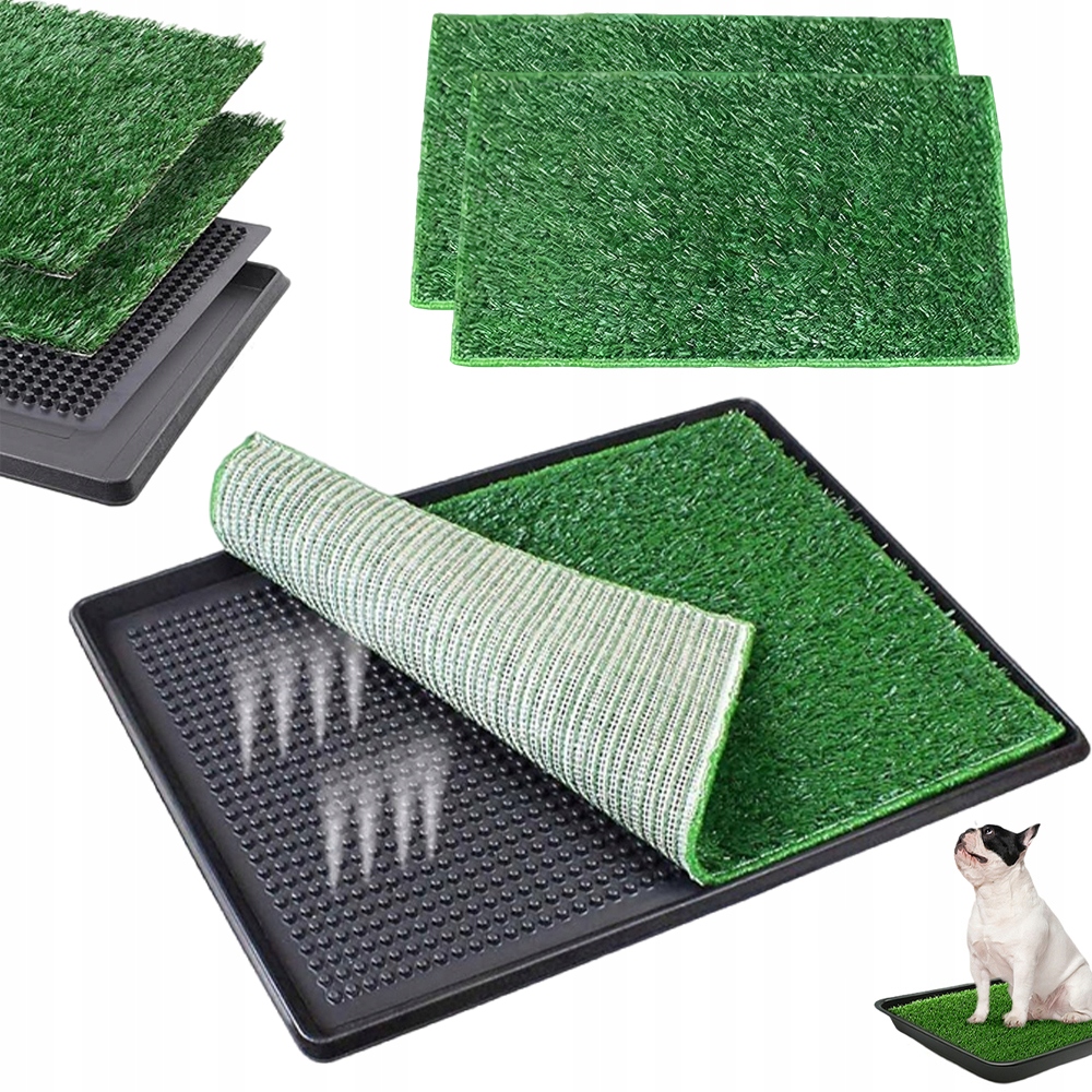 Toaleta Pro Psy Umělá Tráva 76X51 CM Komfortní Pro Malé I Velké Psy