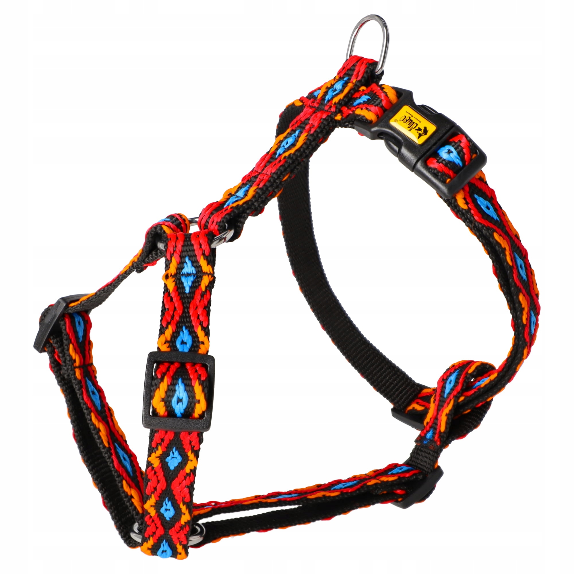 Levně Dingo Dvoupáskové postroje guard Winnetou L černé