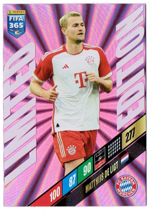 Panini Fifa 365 2024 Karta Limited De Ligt Bayern Munchen