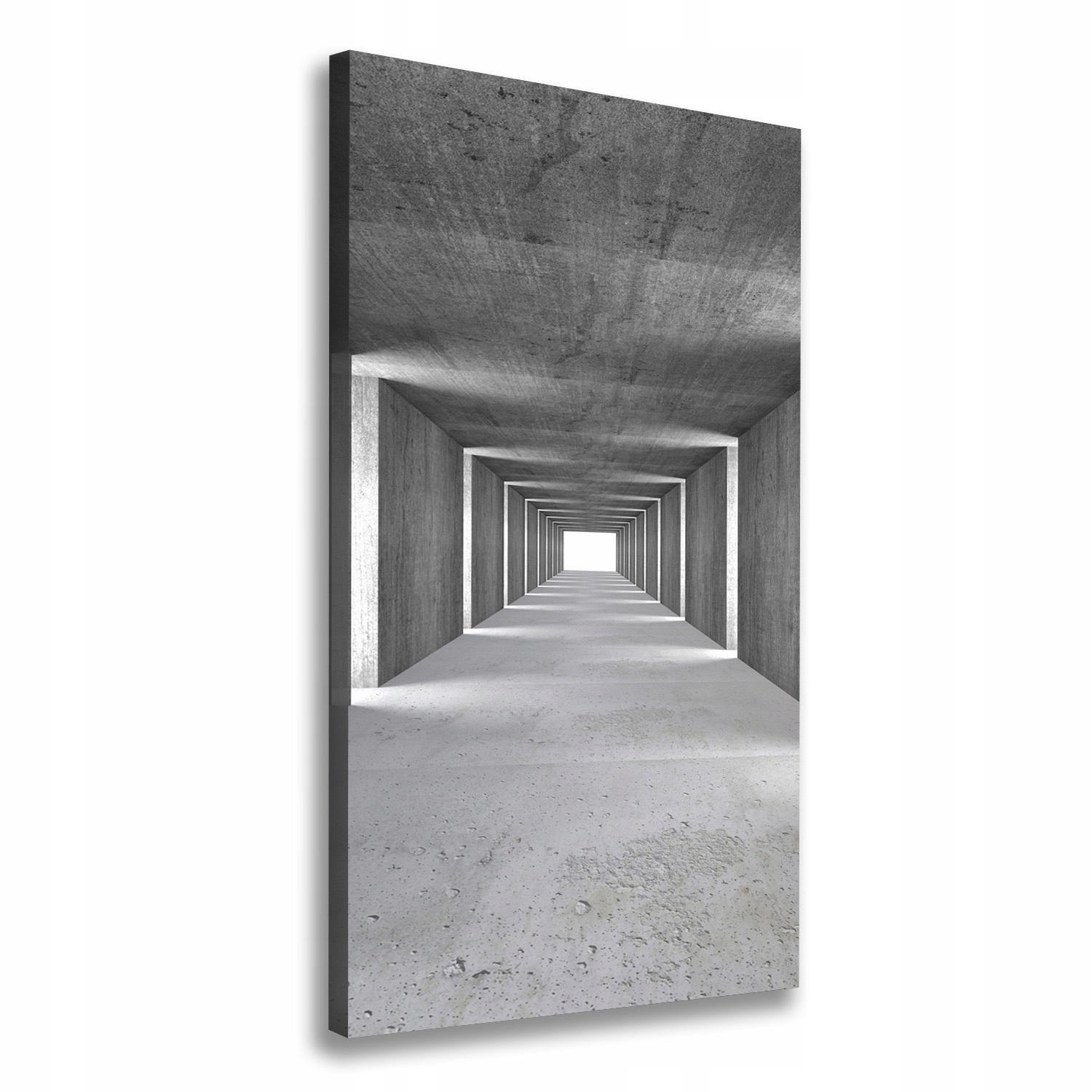 Fotoobraz canvas na rámu Betonový tunel 50 x 100 cm