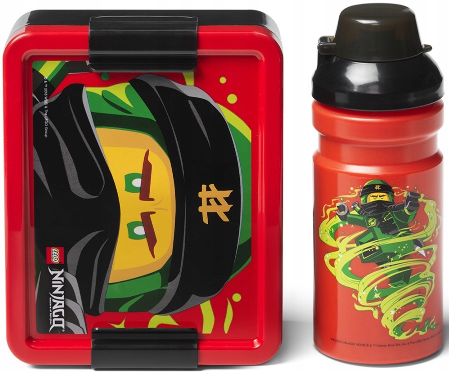 LEGO NINJAGO LUNCH SET ŚNIADANIÓWKA BIDON 40581733