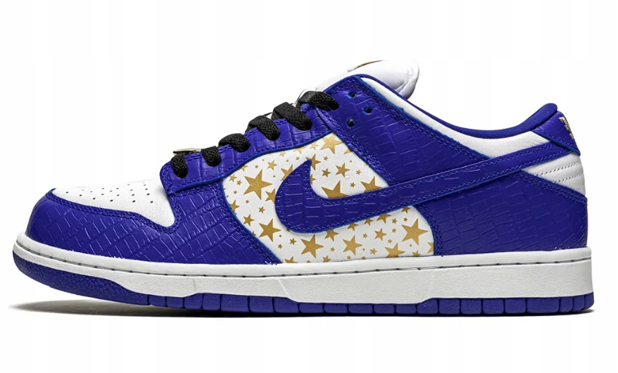 Nike Sb Dunk Low Supreme Stars Hyper Royal DH3228-100