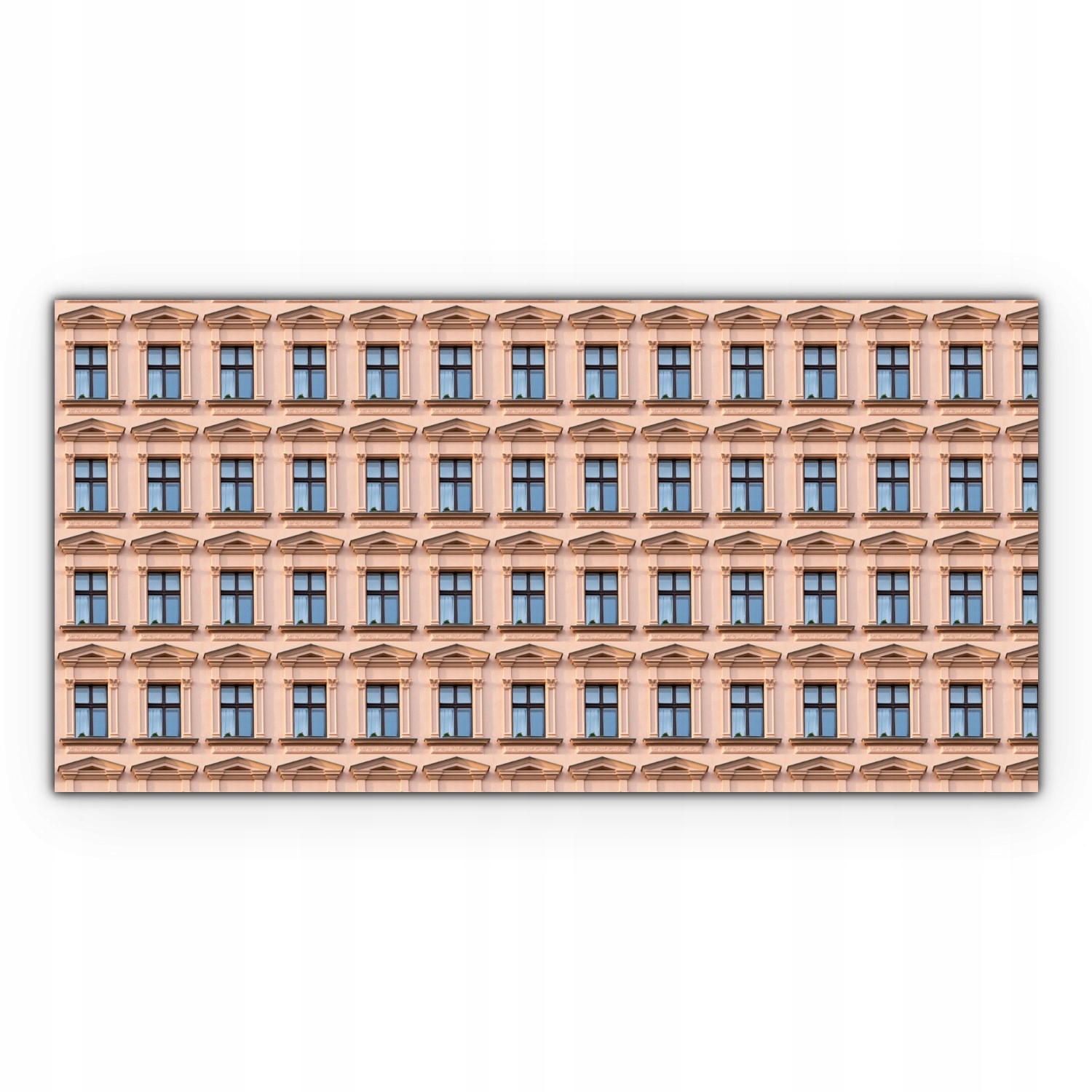 

Canvas na ramie ścienny 100x50 Fasada Wzór Budynek