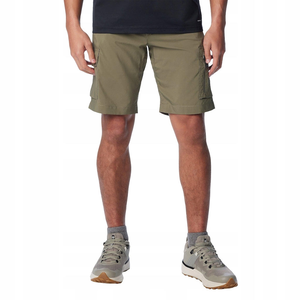 Kraťasy Kraťasy krátké Columbia Silver Ridge Utility Cargo Stone Green 30