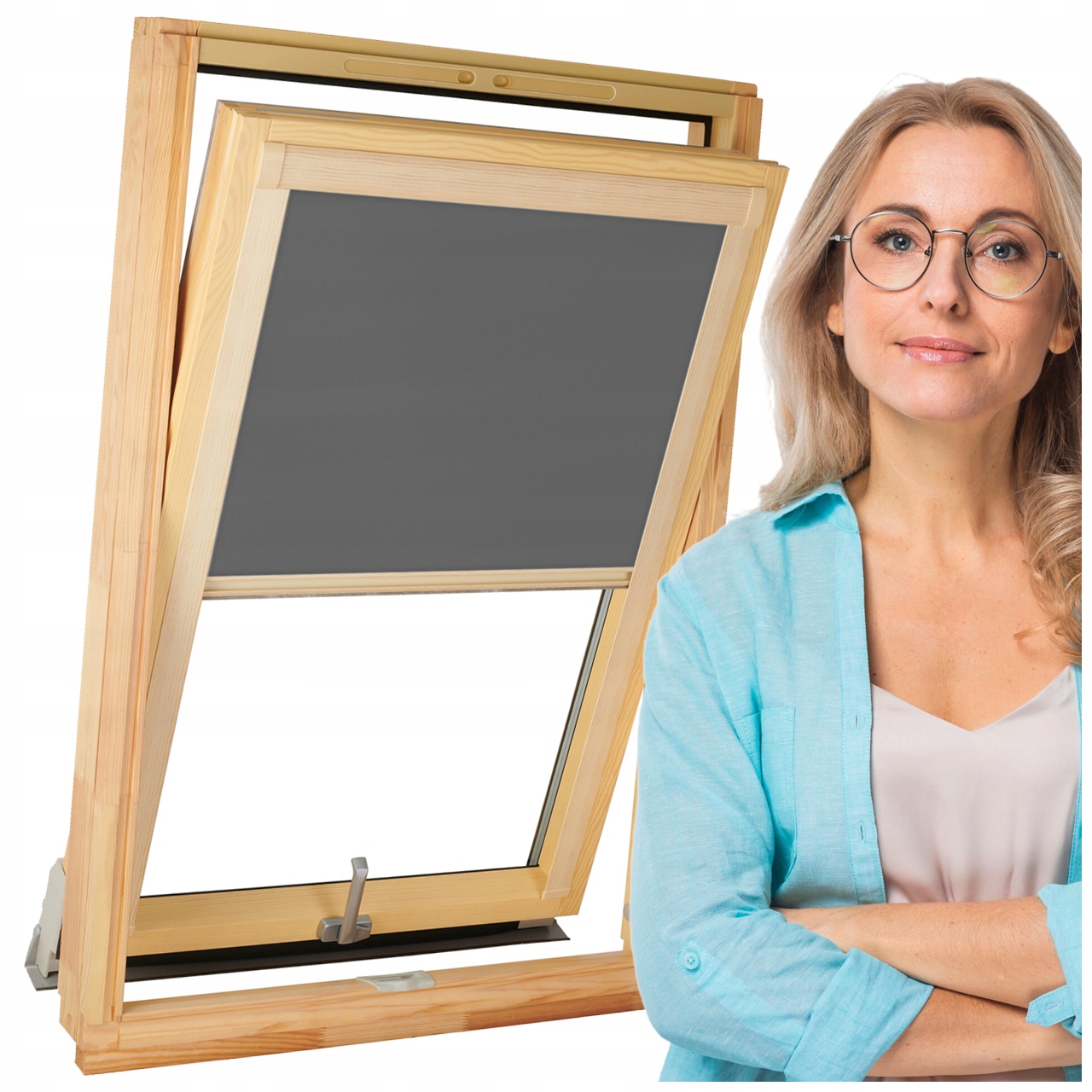 Termo Střešní Roleta na okna Fakro Velux Optilight 78x118 Termální