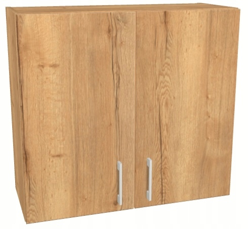 

Szafka Wisząca 80 cm Dąb Craft Złoty 72/80/30,1