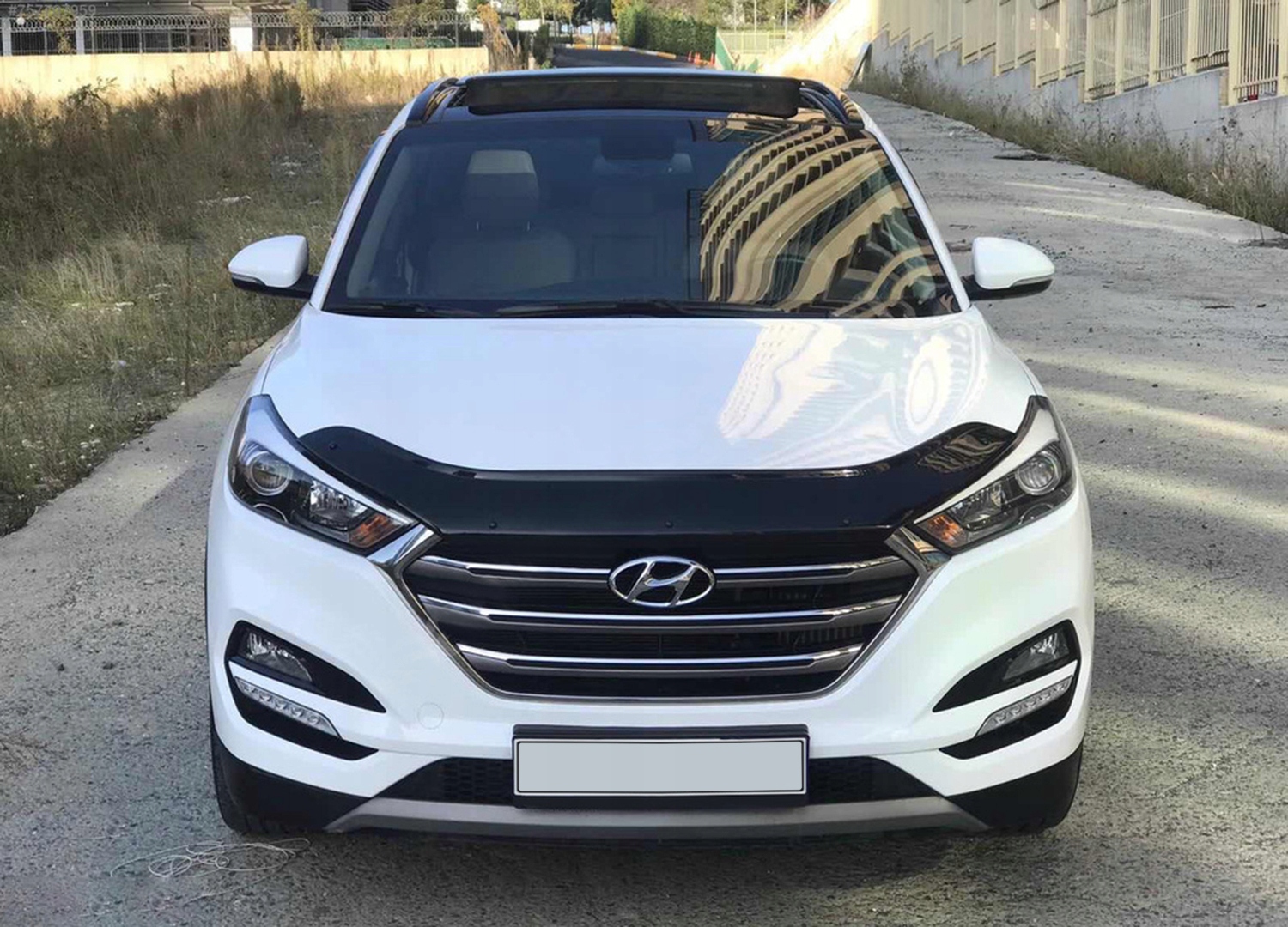 Osłona maski owiewka Hyundai Tucson 2015-2020 Producent części Omtec