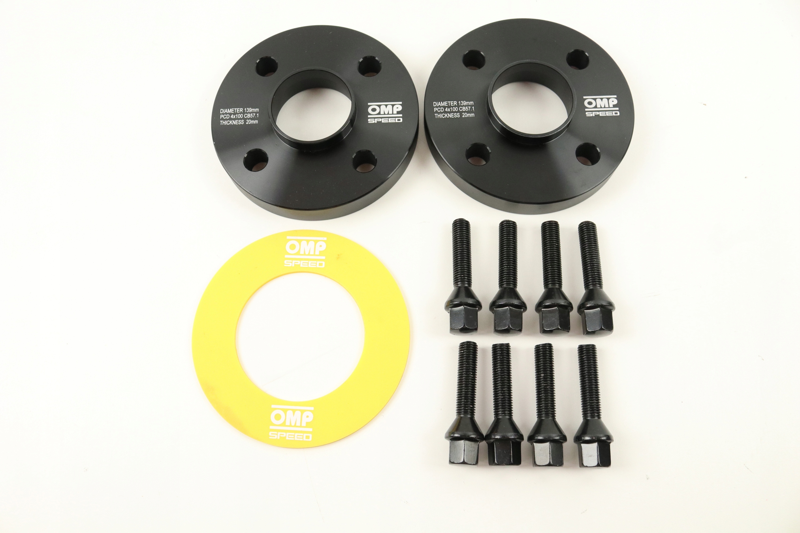 OMP SPEED Separadores Podkładki dystansowe 20MM 4X100 57.1 M12X1.5 Numer katalogowy producenta OMPS08112001