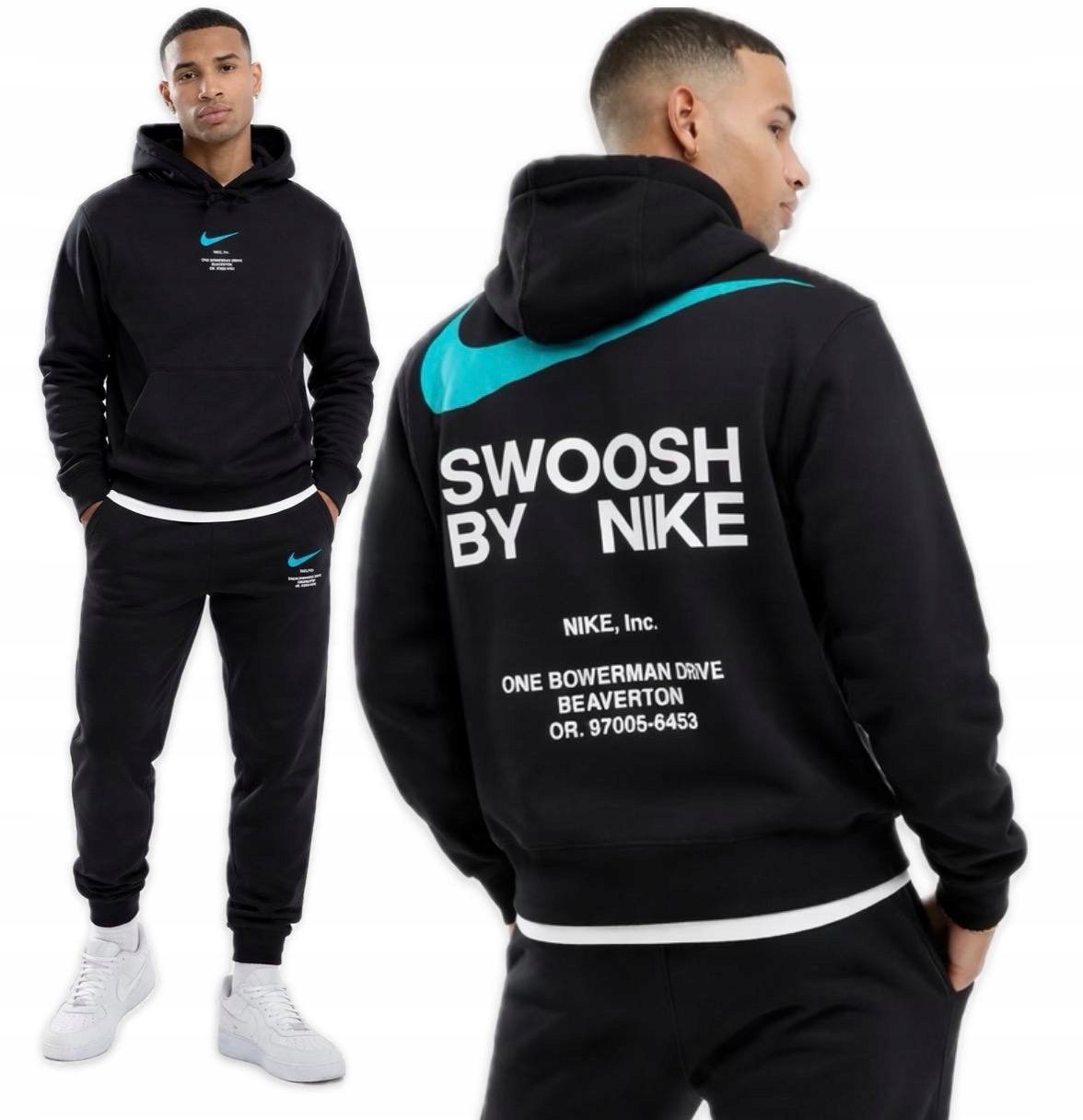 Teplákovka Pánský Nike Air Sportovní Tréninkový Komplet Mikina Kalhoty pro každodenní nošení S