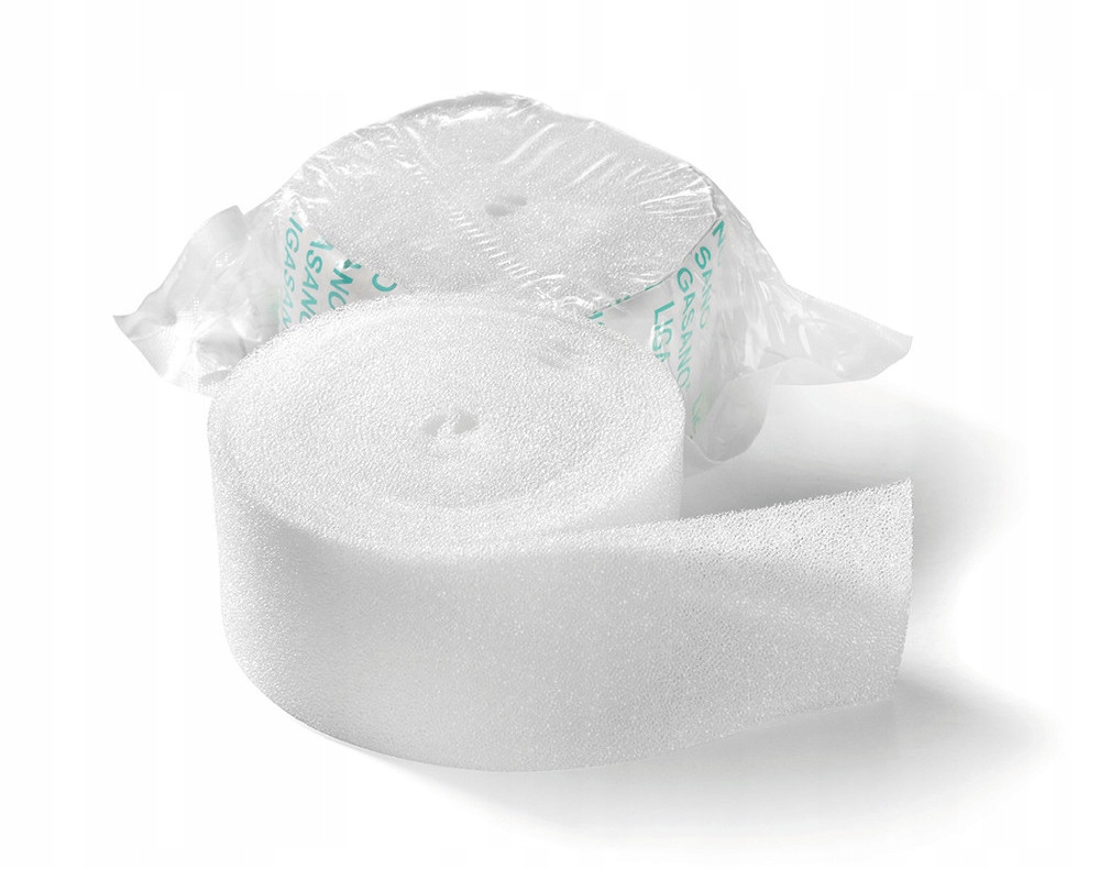 

Ligasano biały bandaż, tamponada w rolce 5cm/3m