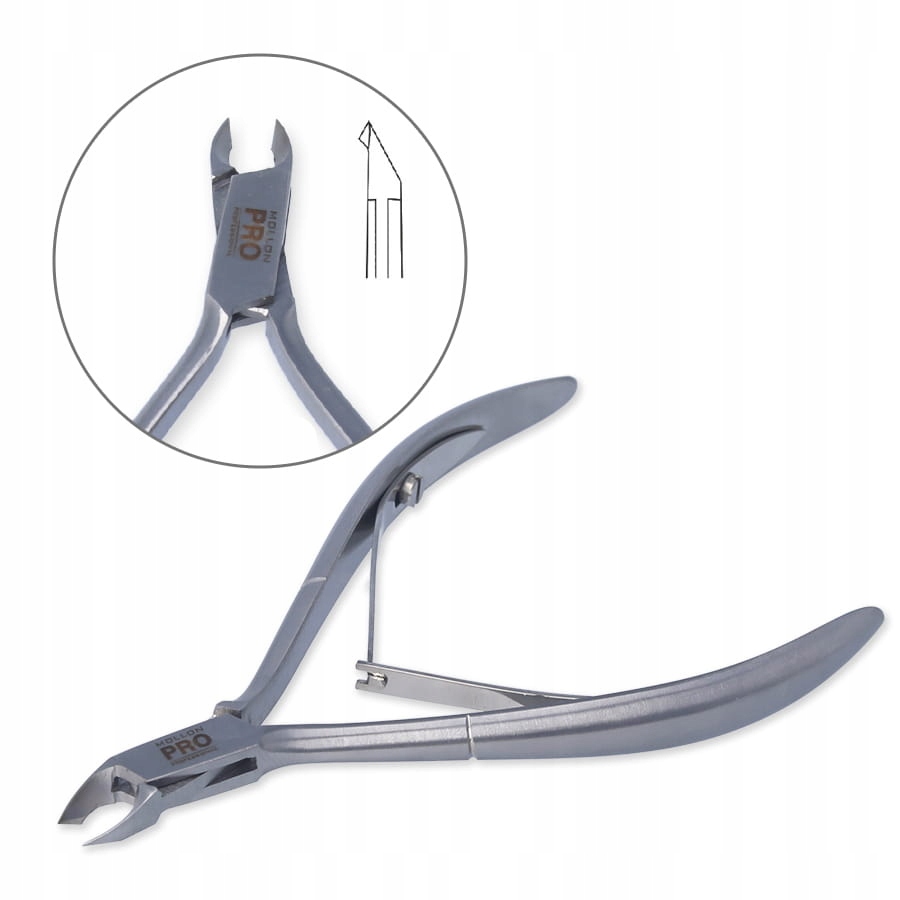 Mollon Profesionální nůžky na kůžičku 3,5 mm z nerezové oceli