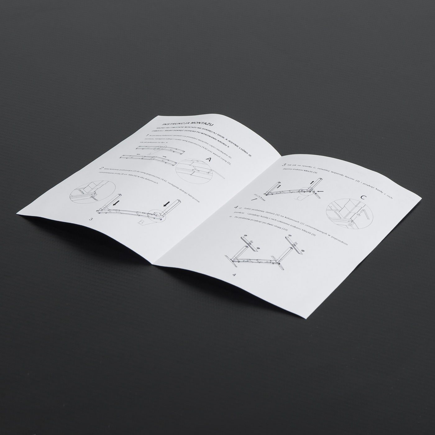 Biurko stojące - STELAŻ ELEKTRYCZNY 140 KG czarne Materiał korpusu metal