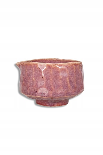 Šálek na matchu Botan s výlevkou, ručně vyráběná, keramická matchawanová