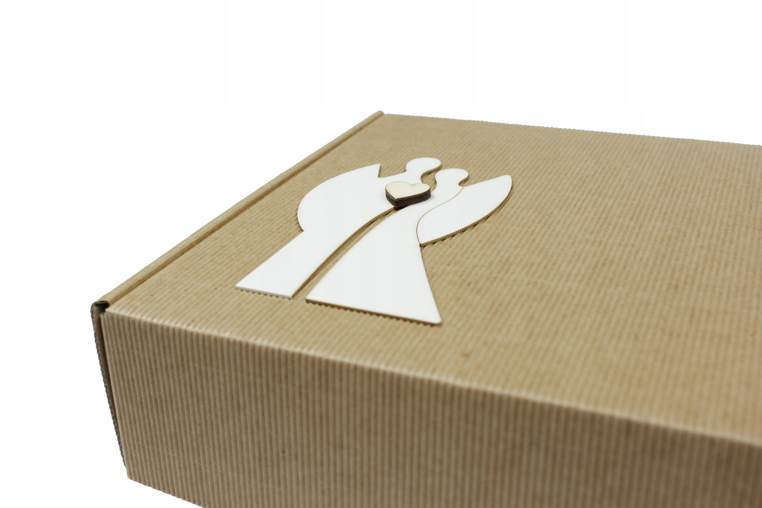 PREZENT NA ŚLUB PODZIĘKOWANIE DLA RODZICÓW ZESTAW Z OZDOBNYM PUDEŁKIEM Marka MoonLightTree