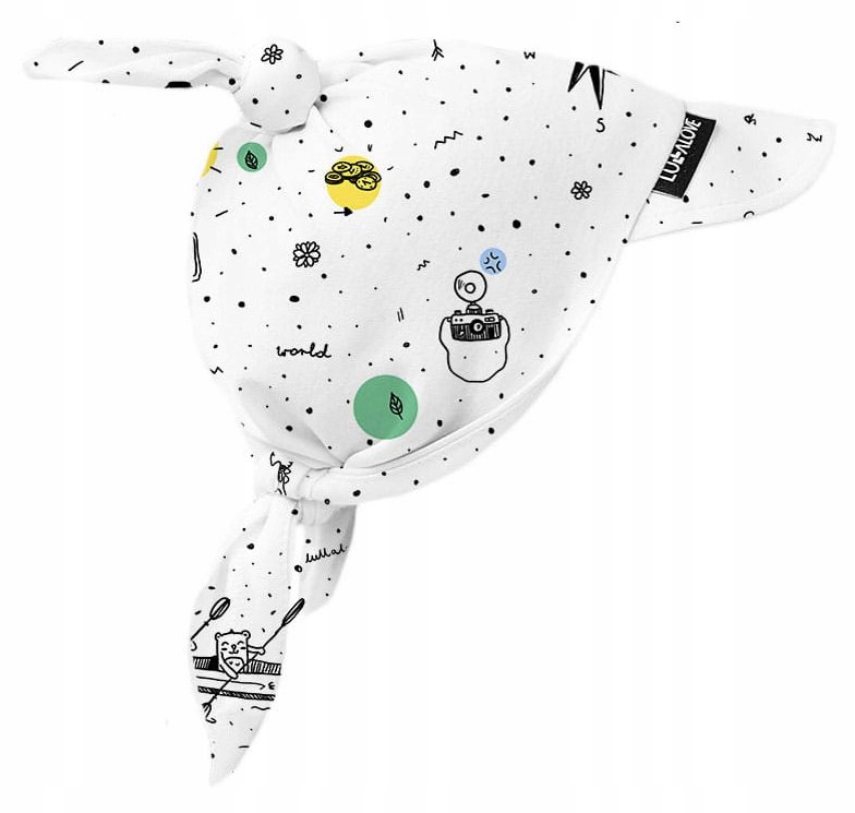 

Lullalove Bawełniana Chustka Z Daszkiem Podróżnik