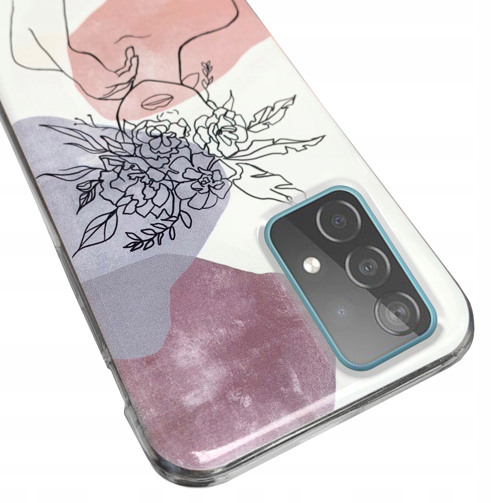 

Grube etui 2MM do Samsung A52 5G silikon + szkło