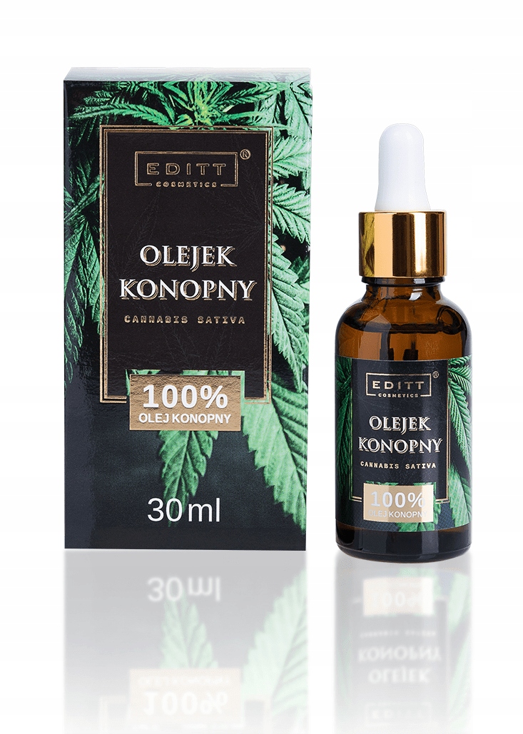 

Olejek Konopny Włosy i Ciało 100% 30 ml
