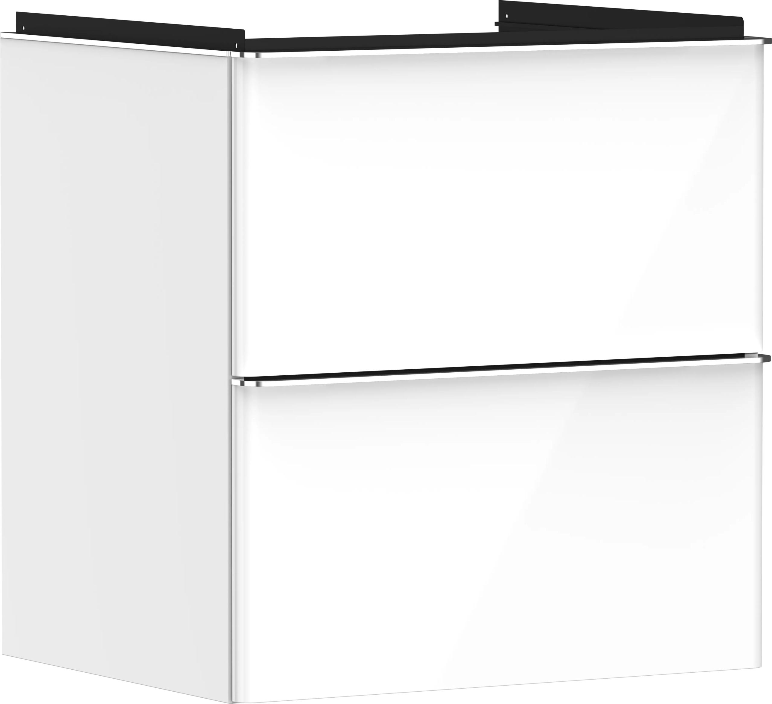 Xelu Q Szafka pod umywalkę wisząca 58x47,5, Biały Połysk Hansgrohe 54023000