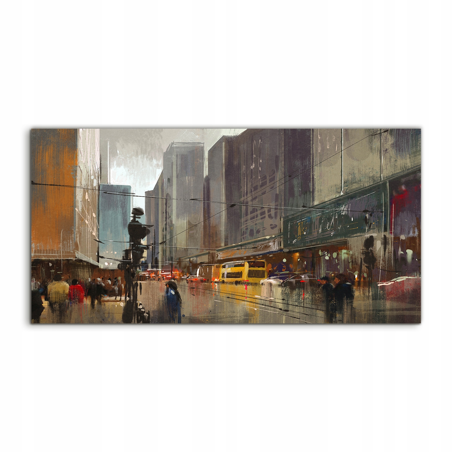 Fotoobraz 120x60 na stenu Mestské mesto Budovy