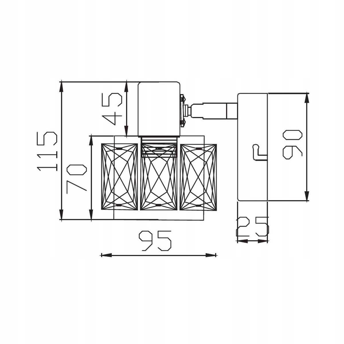 CROWNIE SPOT KINKIET CHROM 830901-06 REALITY Kod producenta 830901-06
