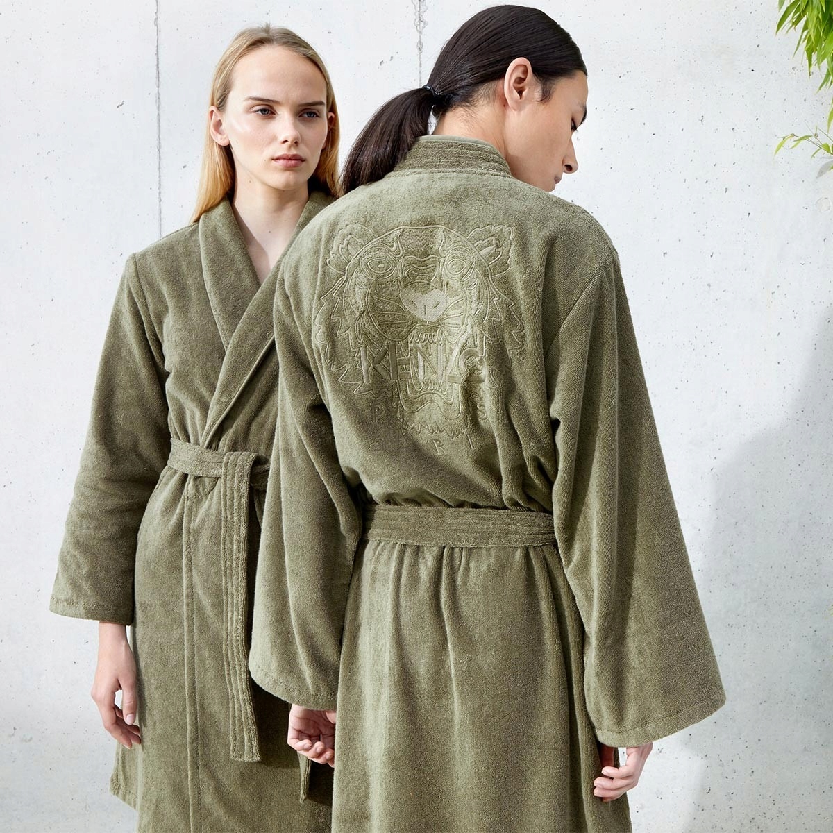 Kenzo Dámský Župan Iconic Peignoir Relaxed Orginal R S /M Dárek