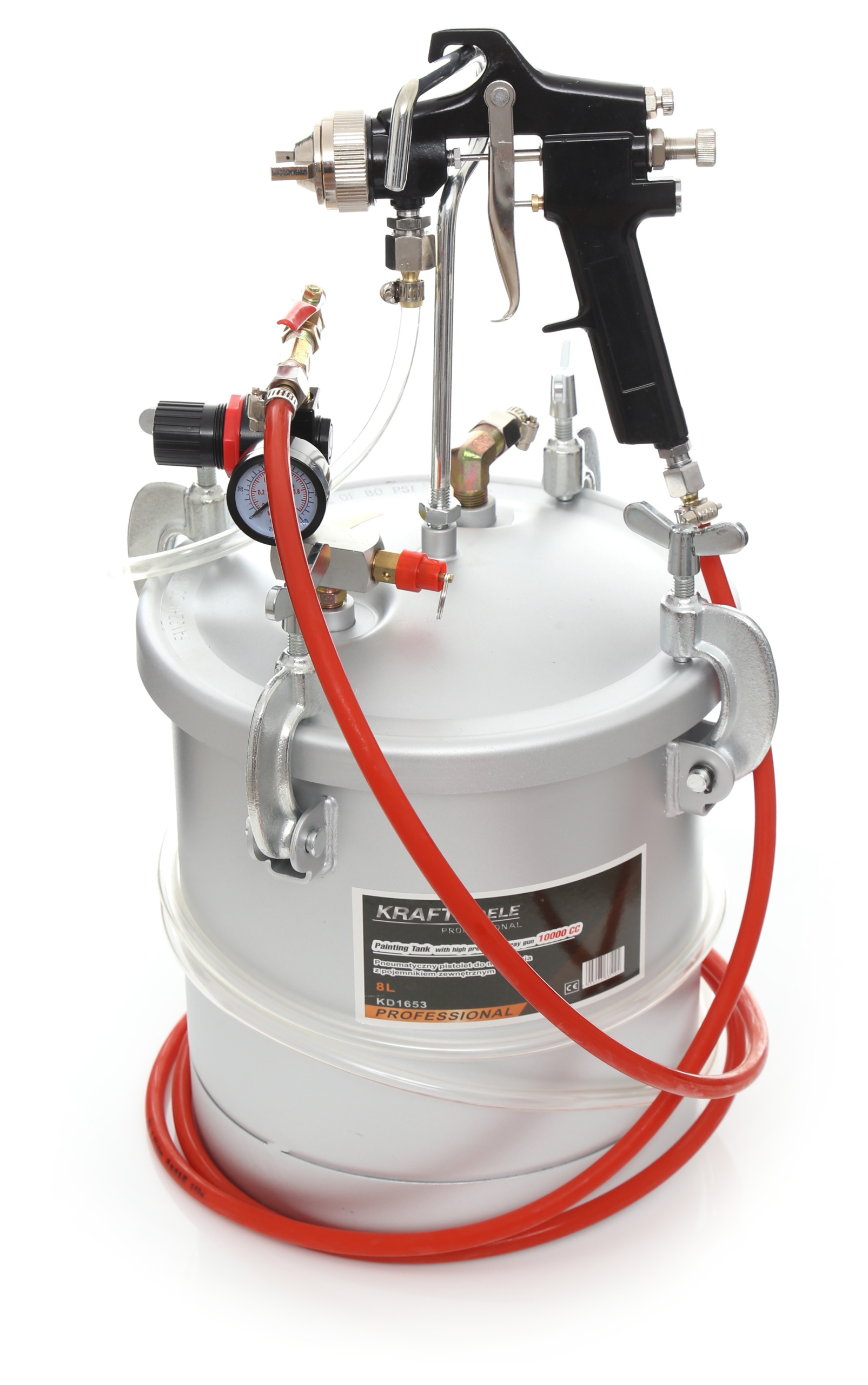 Pneumatický Malířský Agregát 8L Kraft&Dele KD1653