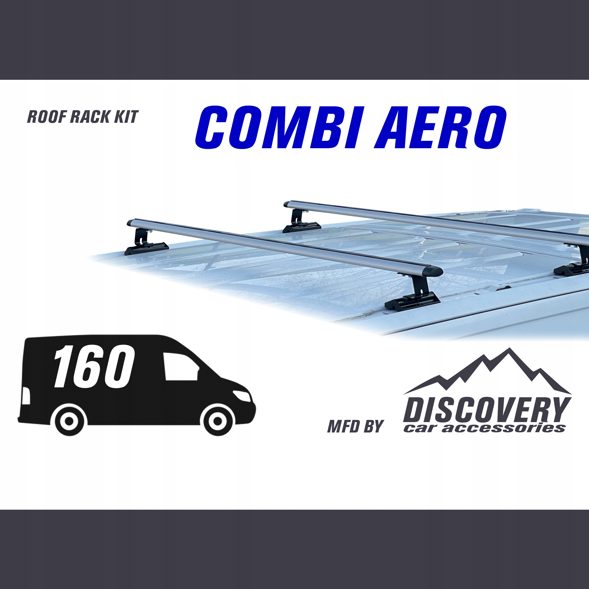 Střešní nosič Combi Aero 160 cm