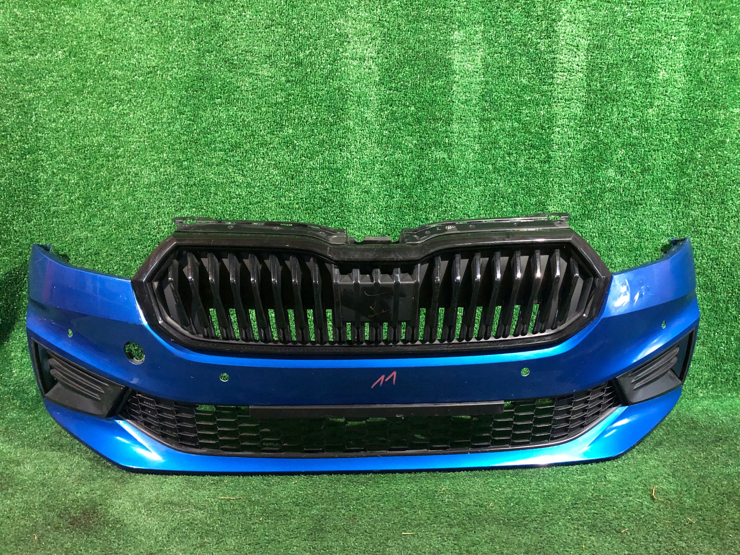 front bumper front SKODA FABIA IV PDC