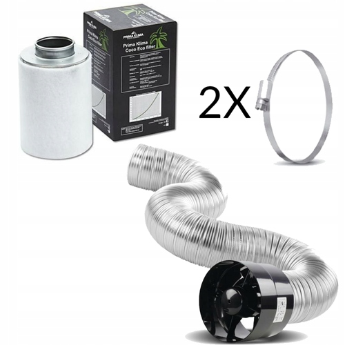 Ventilační sada Prima Klima 125 mm 160-240 m3