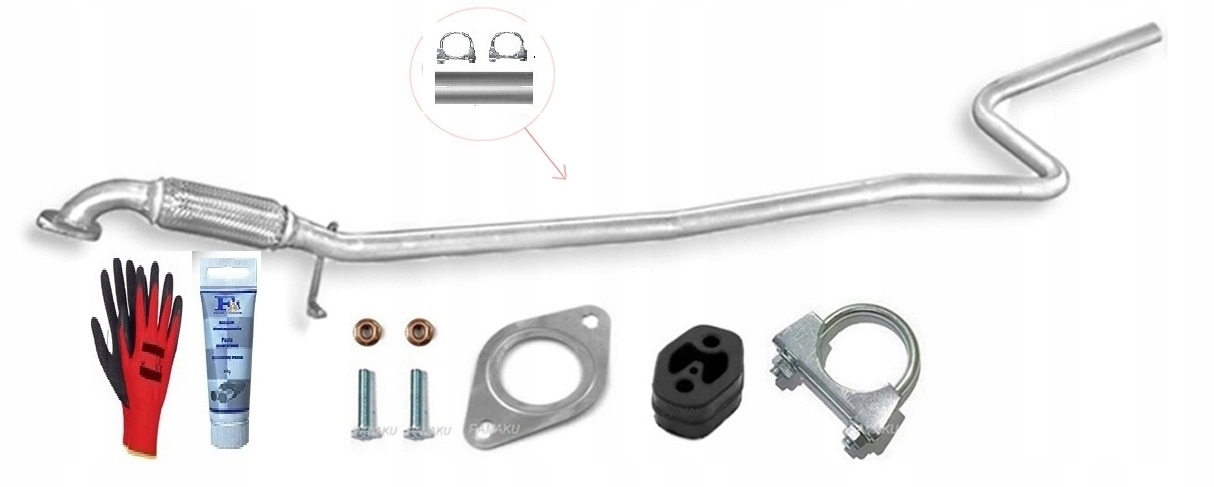 Ford Fiesta 1.25 1.4 (2001-2008) Trubka bonus