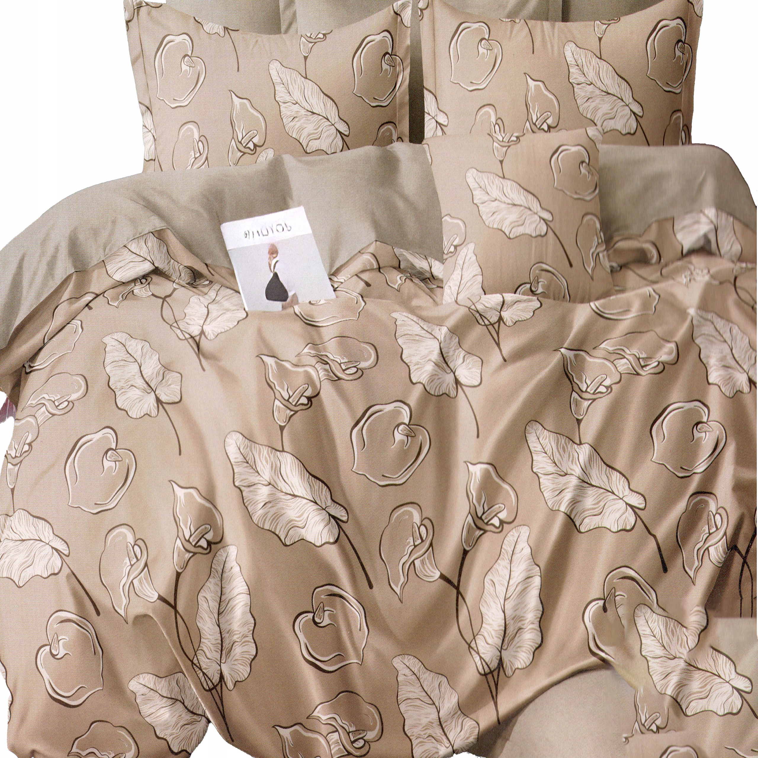 Komplet Pościeli 100% Bawełna Poszewki Prześcieradło Poszwa 160x200