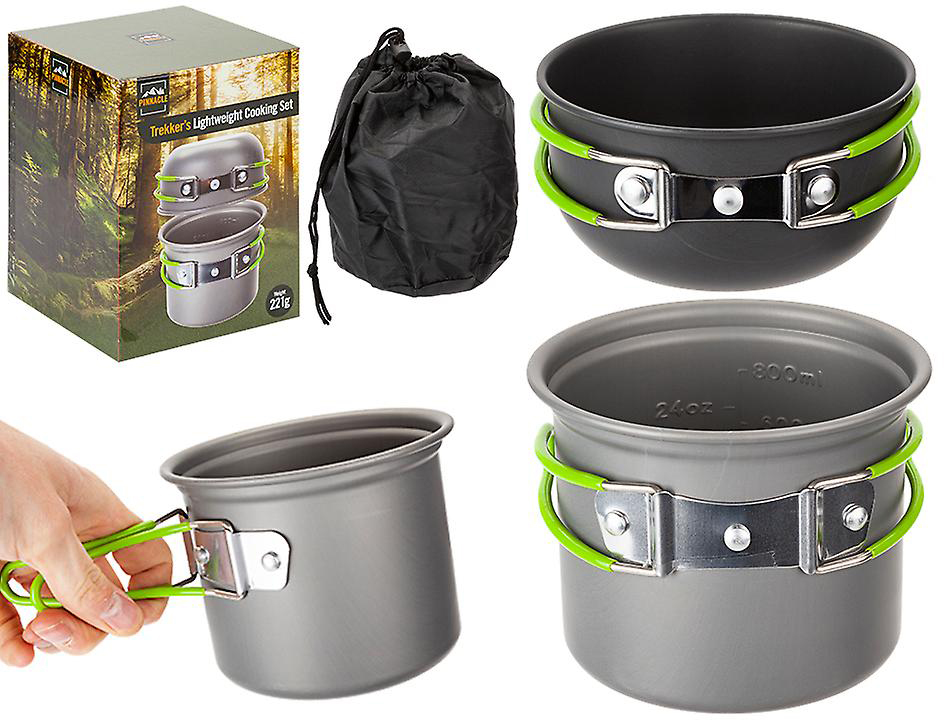 

Zestaw garnków turystycznych naczynia garnki