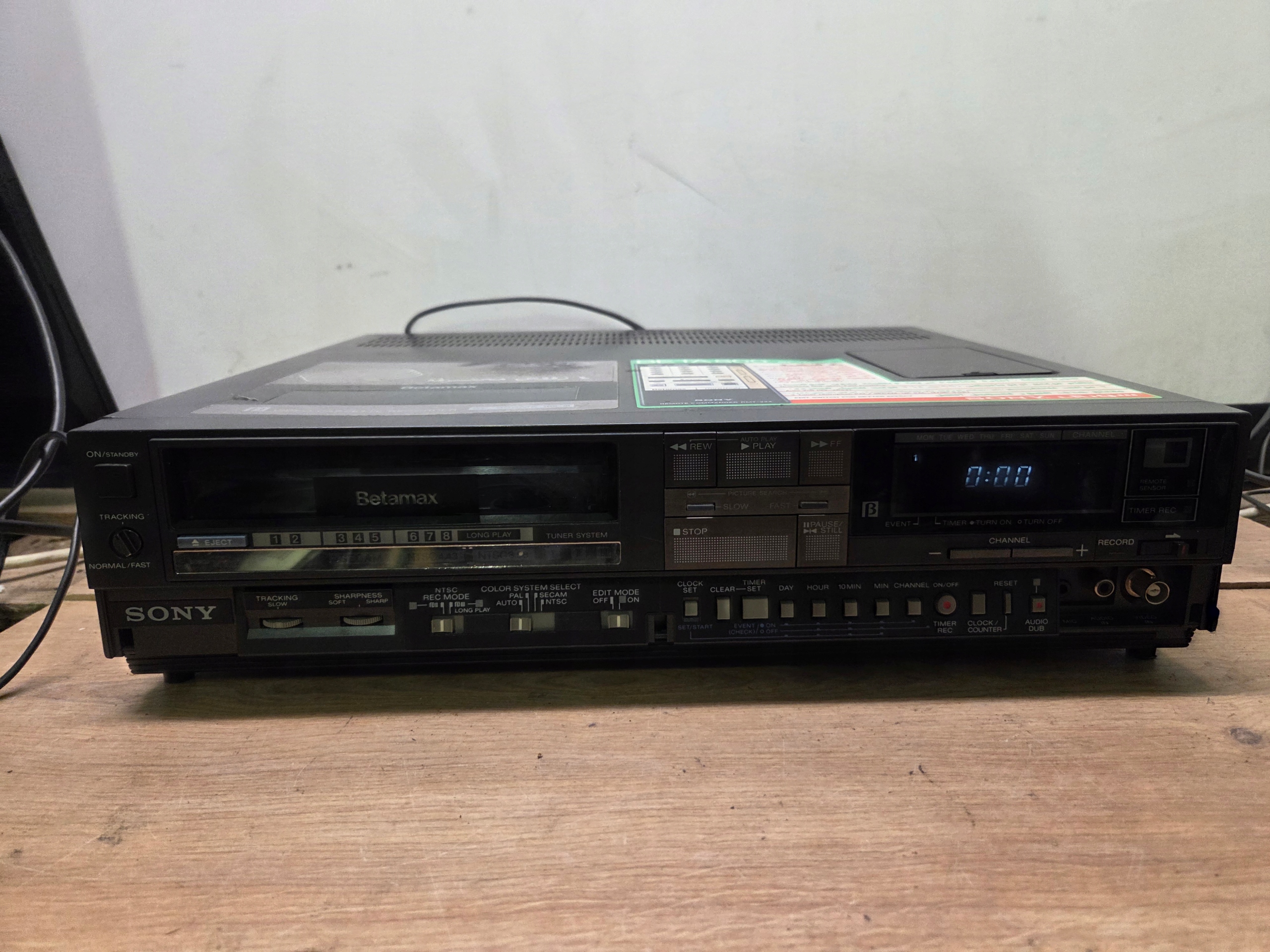 Magnetowid Sony SL-800ME Betamax mega unikat