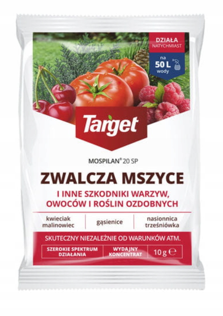 

Środek Na Mszyce Szkodniki Mospilan 10G Target