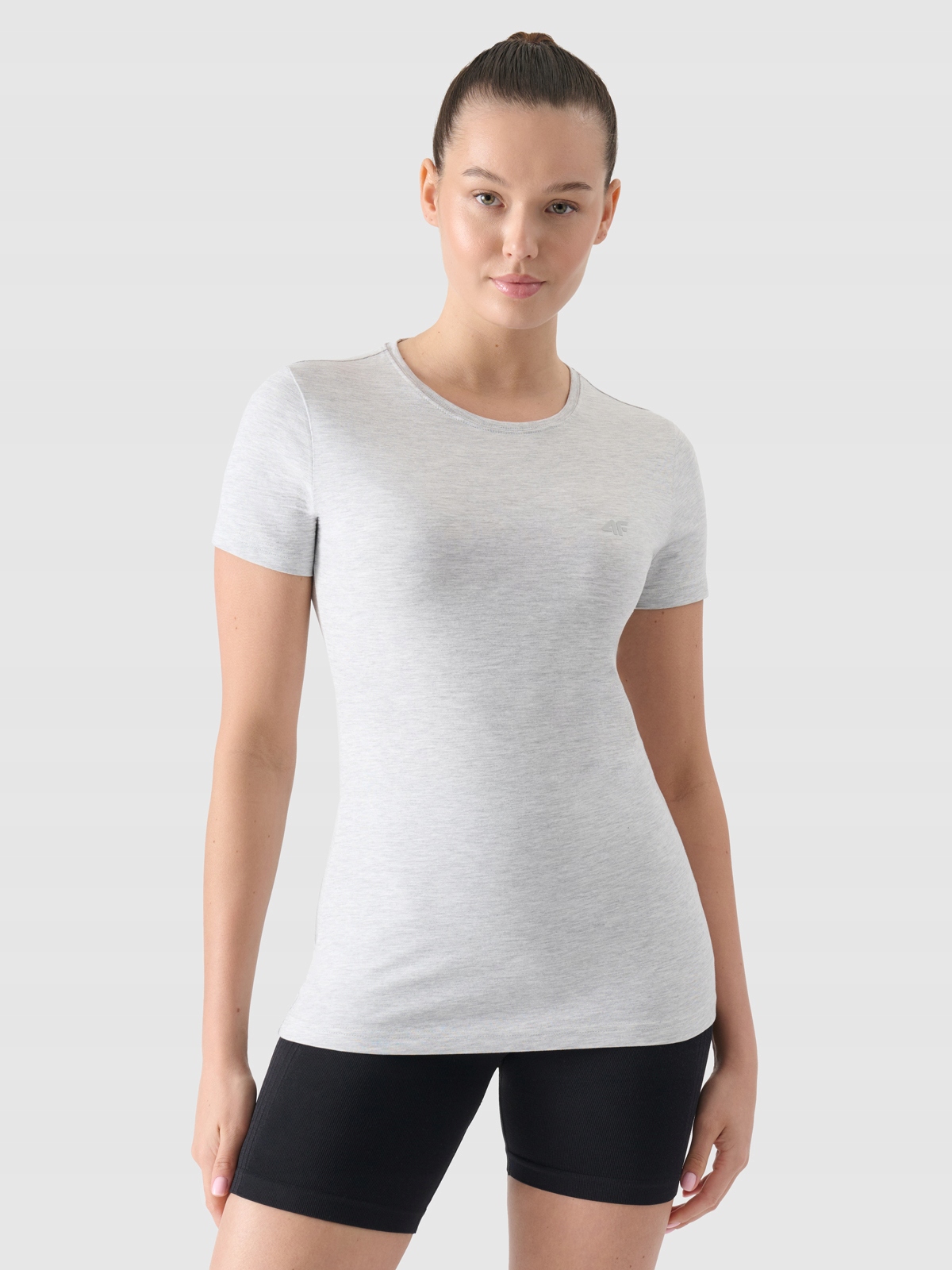 T-SHIRT DAMSKI 4F KOSZULKA BAWEŁNIANA SPORTOWA XS TTSHF2255 SS25 Marka 4F