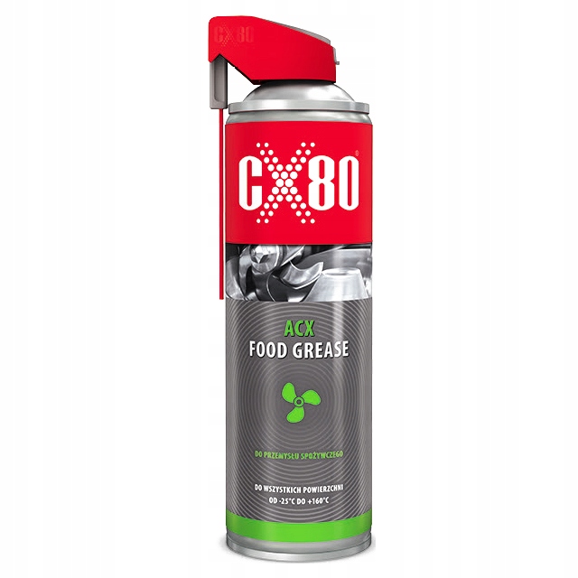 

CX80 Smar Wapniowy Spożywczy Acx Nsf Spray 500ml