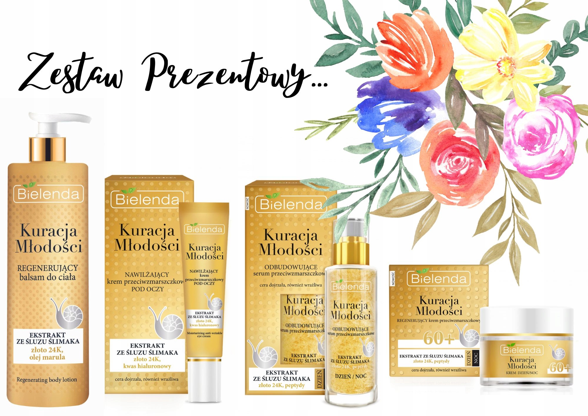 Zestaw Prezentowy Dla Mamy Bielenda 60+ZESTAW Urodzinowy