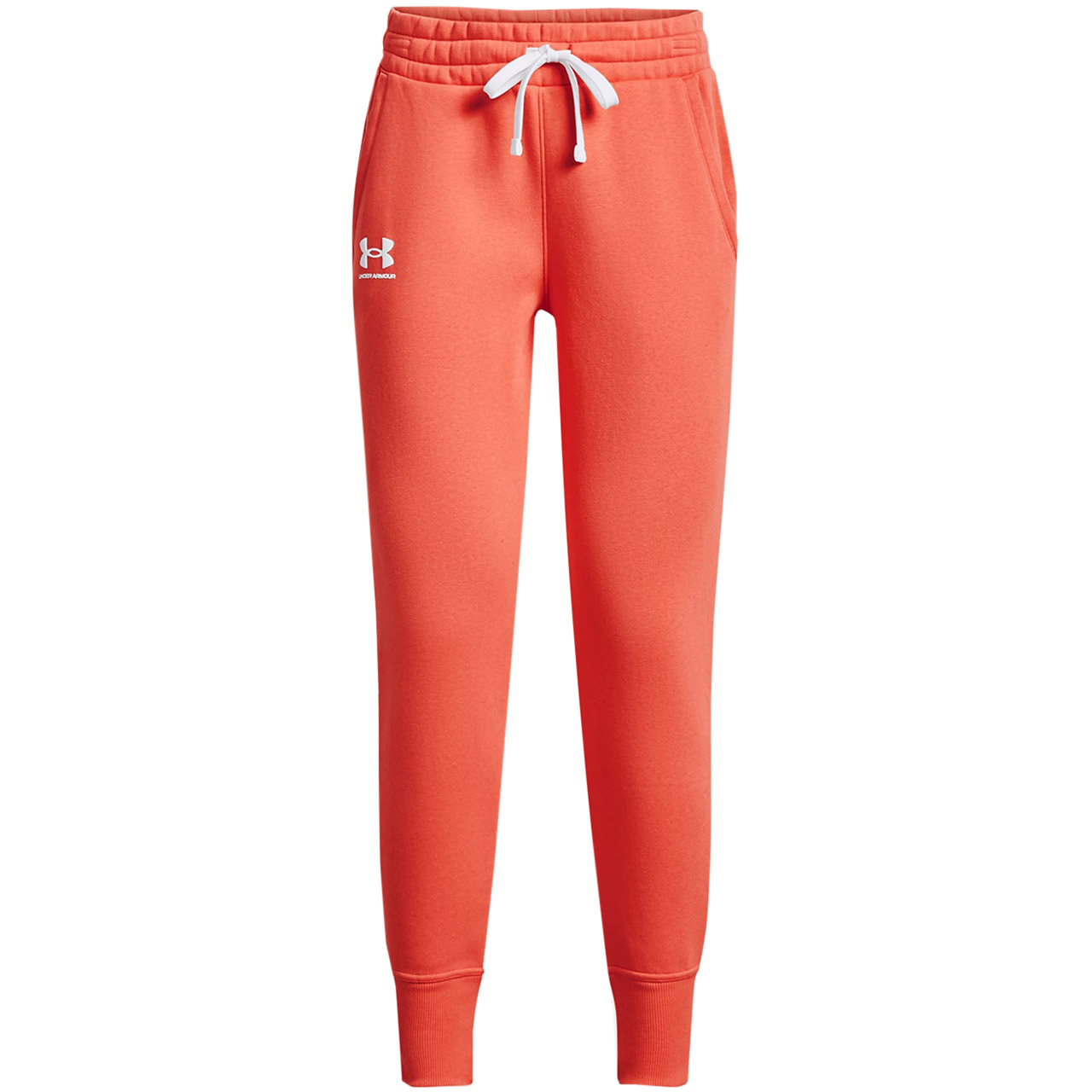 Dámské kalhoty Under Armour Rival Fleece oranžové Vel. 2XL