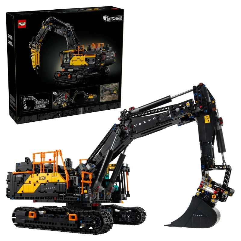 Lego Technic Bagr Volvo EC500 Hybrid Sada Kostek Stavebnice 42215 2359 Kusů