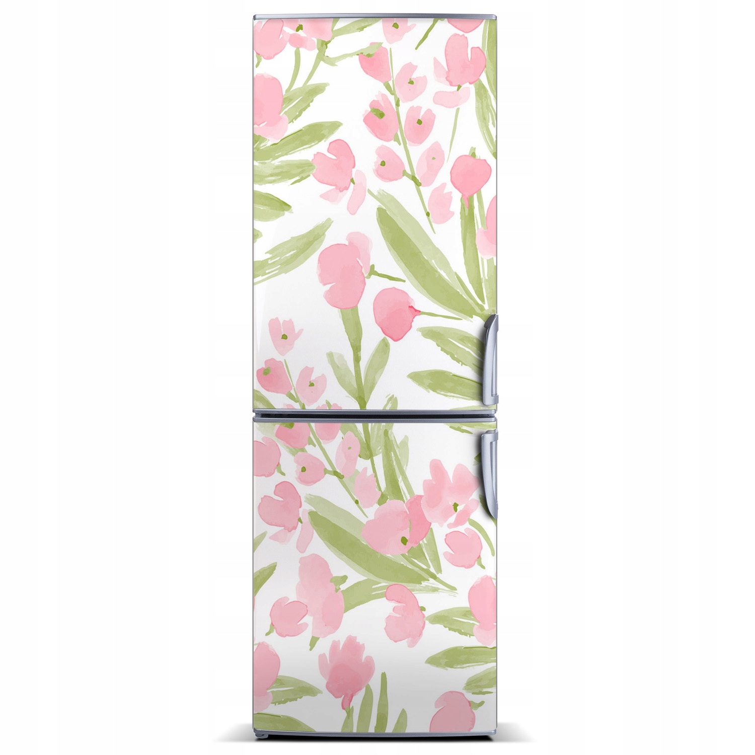

Tapeta magnetyczna lodówkę Różowe kwiaty 60x180