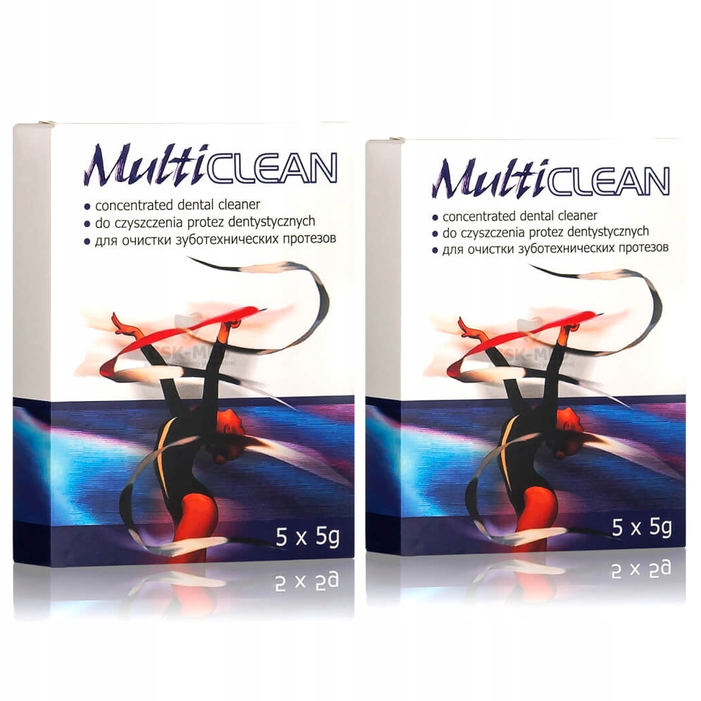 

10x5g Multiclean Proszek Do Czyszczenia Protez