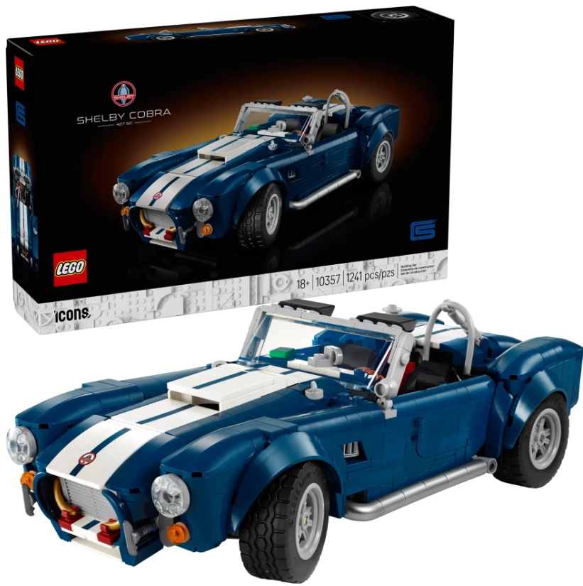 Lego Icons 10357 Shelby Cobra 427 S/c