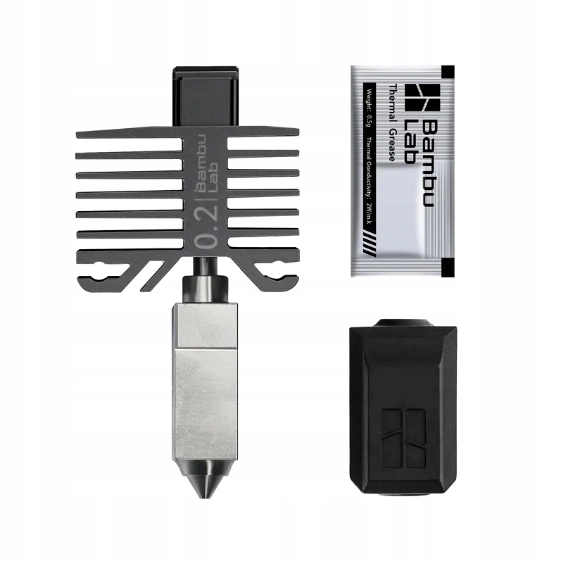 Hotendová hlava 0,2 mm – pro tiskárny Bambu Lab řady X1 a P1