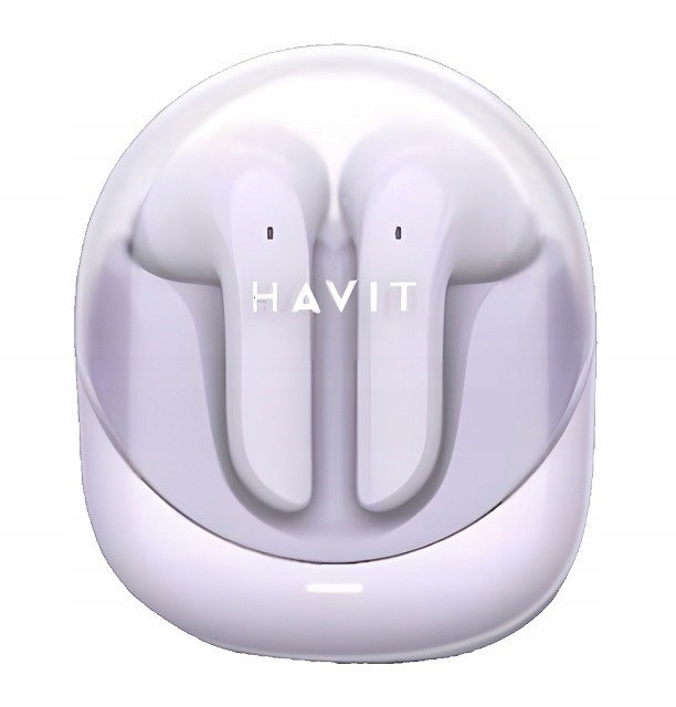 Słuchawki Bluetooth Havit Modern Buds (fiolet)