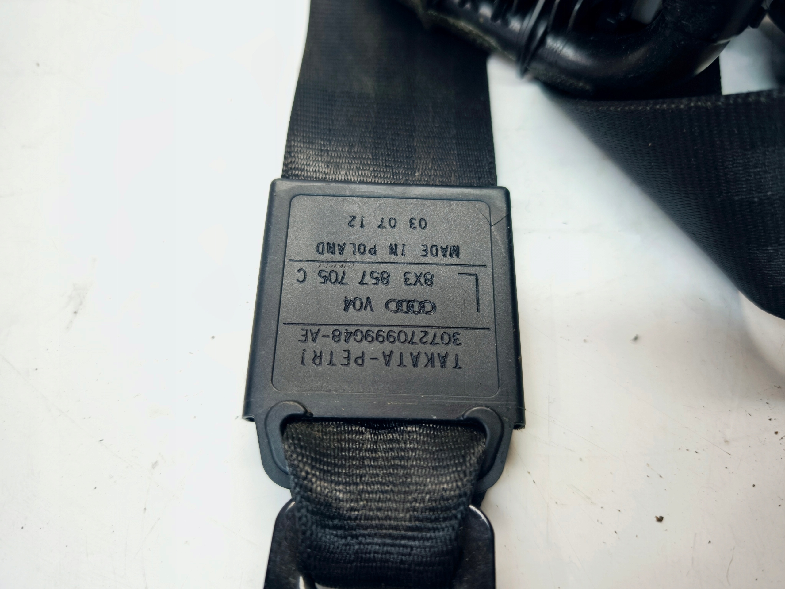 sicherheitsgurt links vorne AUDI A1 8X 3-tür 8X3857705C