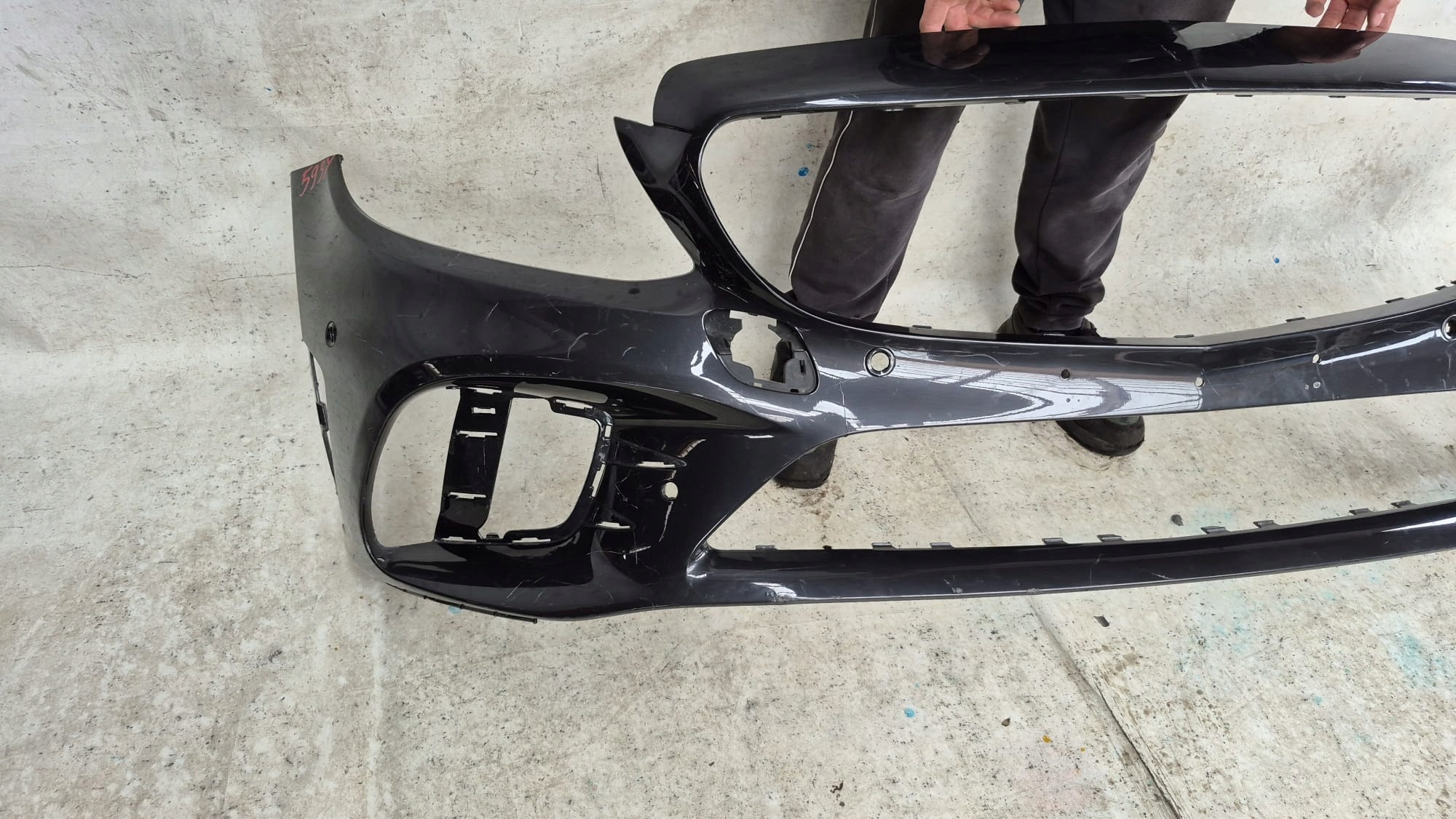 MERCEDES C-KLASA W205 AMG LIFT 18-21 bumper front front PDC
